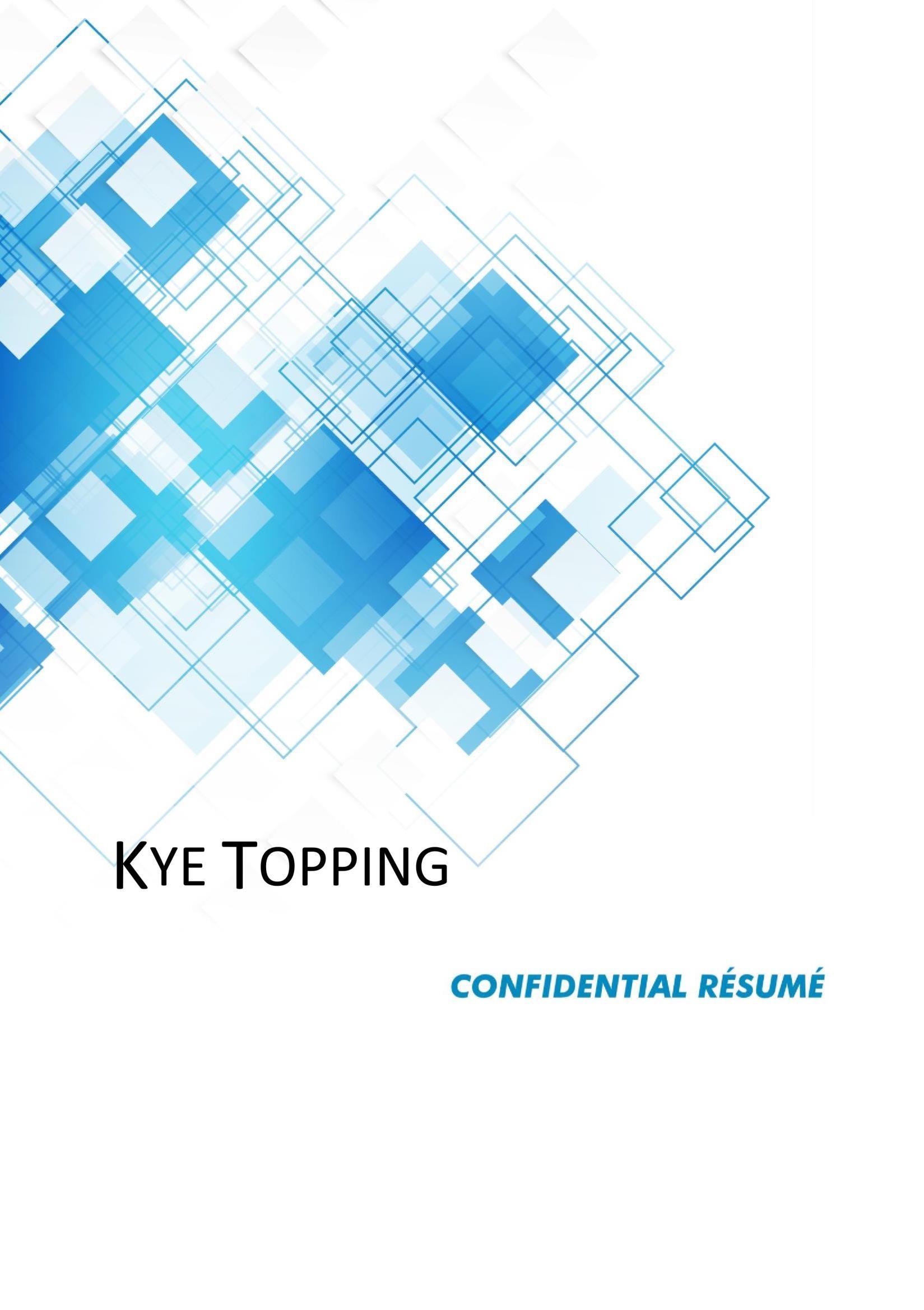 KYE TOPPING