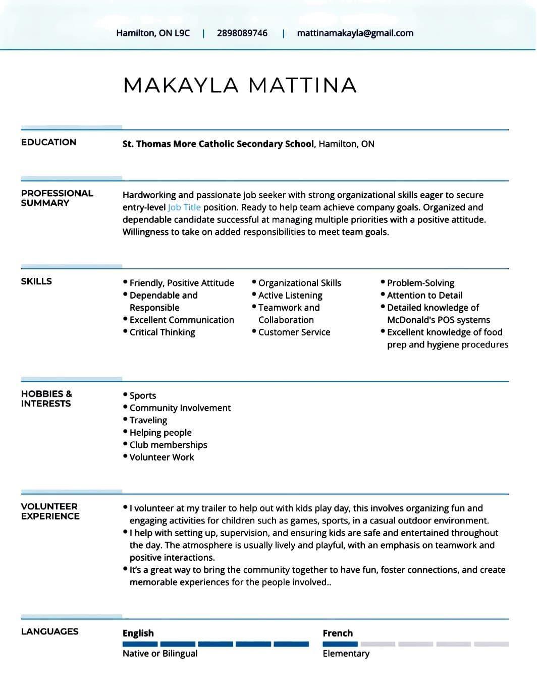 Makayla Mattina