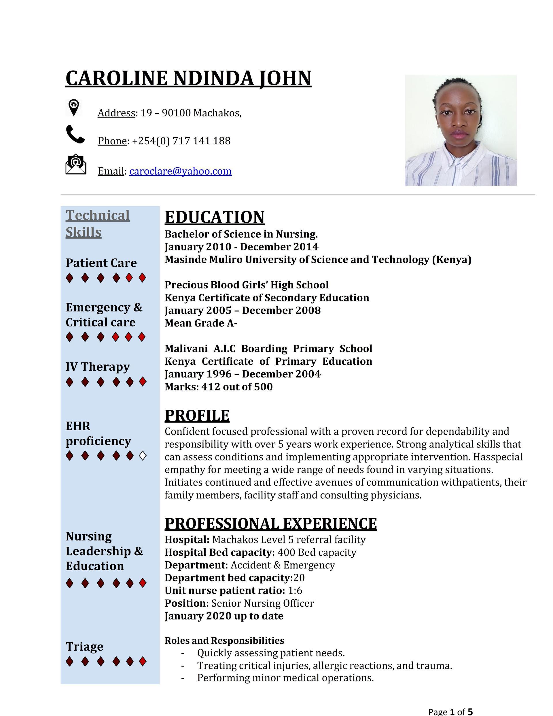 Caroline Ndinda John