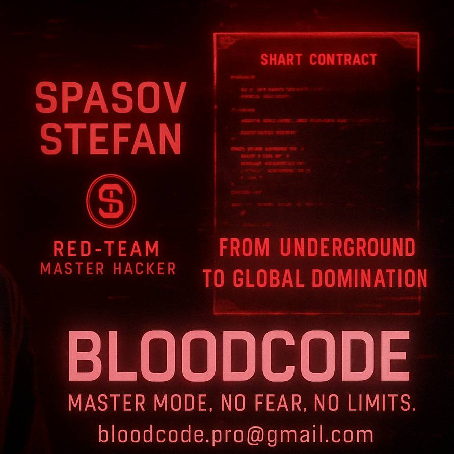 Stefan Spasov bloodcode