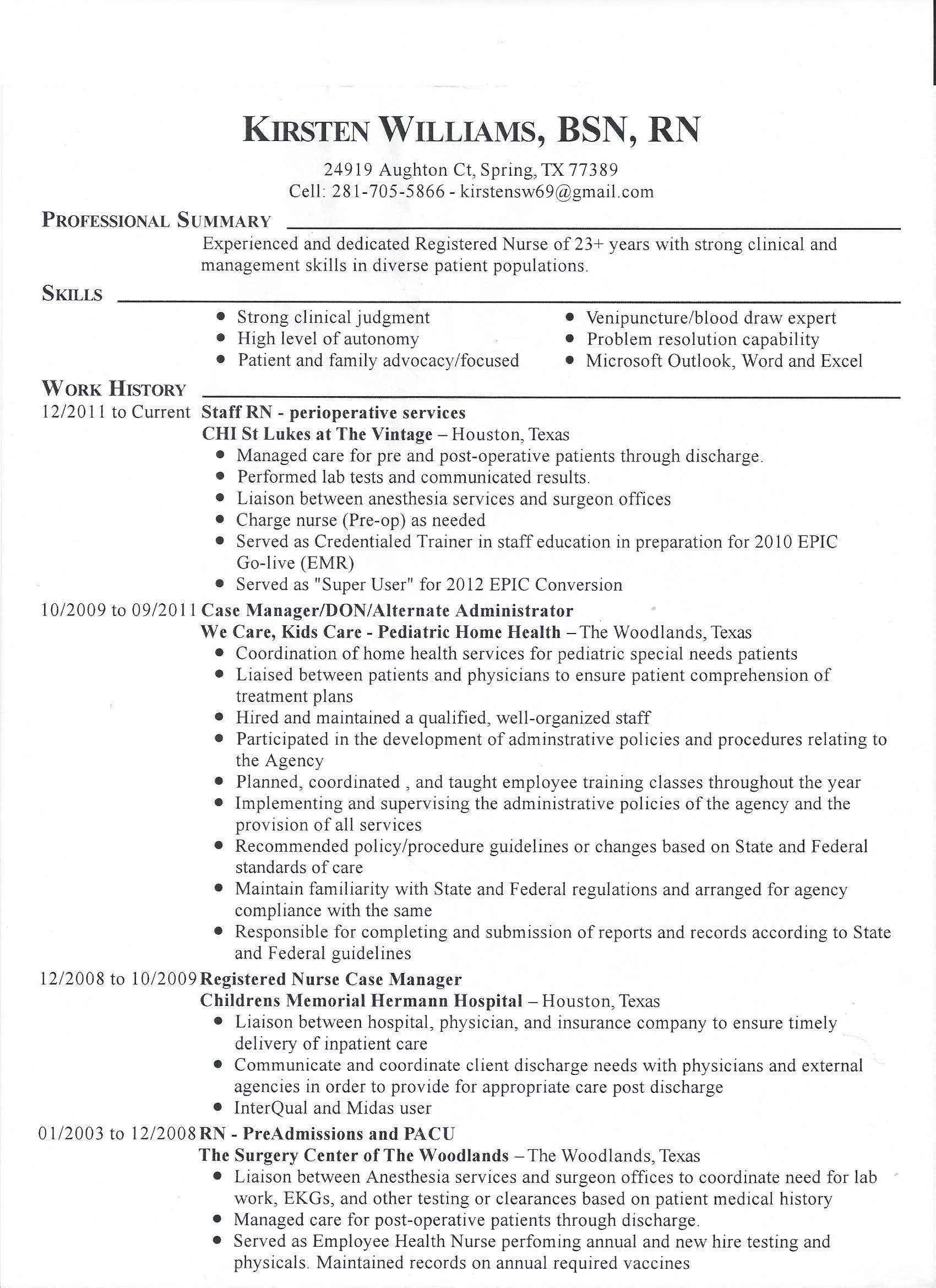 Kirsten Williams, BSN, RN