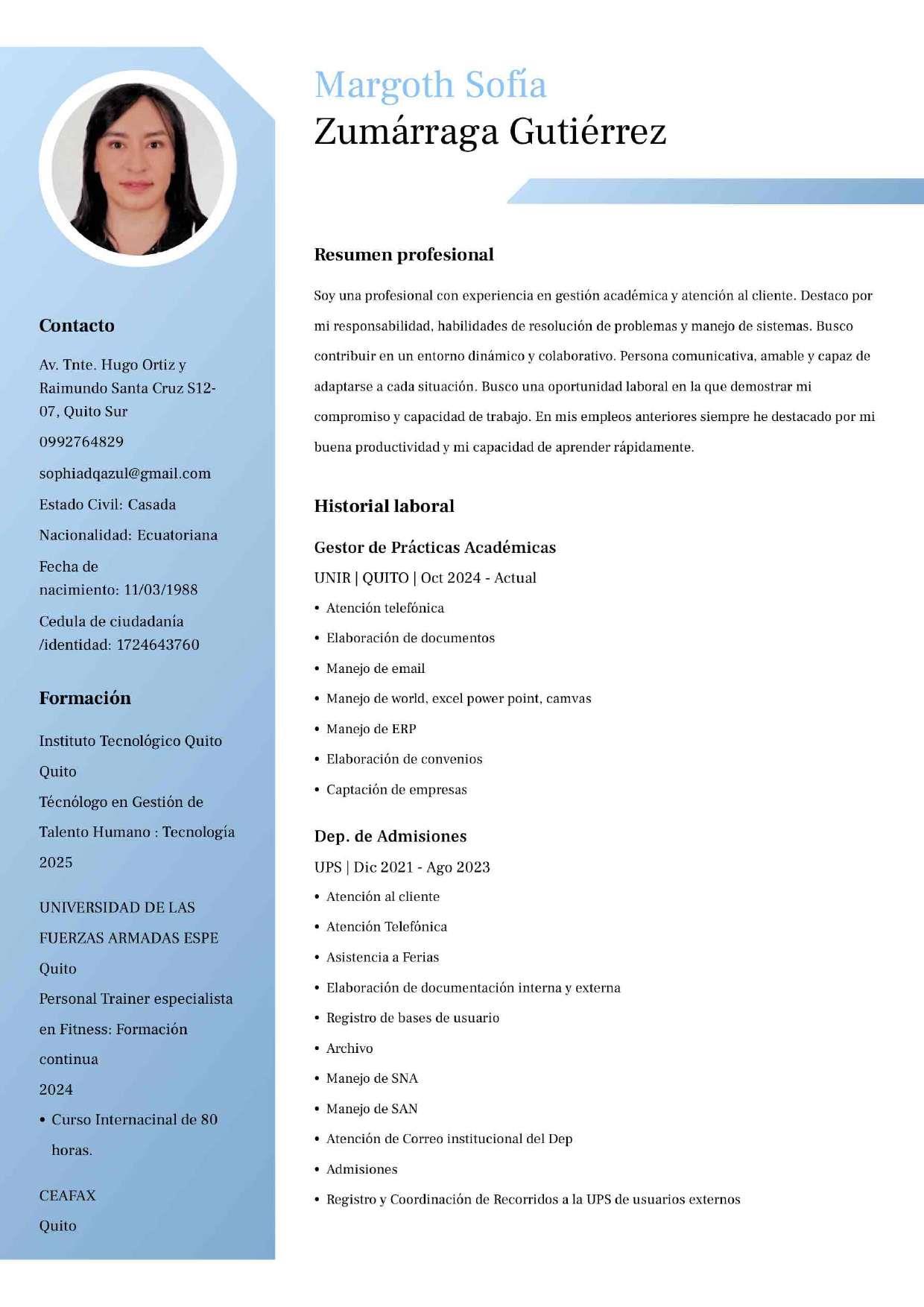 Margoth Sofía Zumarraga Gutiérrez