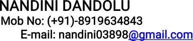 NANDINI DANDOLU